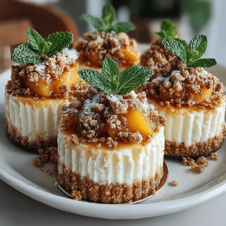 As temperatures rise and summer beckons, the craving for cool, refreshing desserts intensifies. Enter the Frozen Yogurt Peach Cobbler Coins—a delightful, healthier twist on a classic dessert. Inspired by the traditional peach cobbler, this recipe marries the creaminess of frozen yogurt with the juicy sweetness of ripe peaches, creating a treat that's not only satisfying but also nourishing. It’s perfect for those hot summer days when you're looking for something to cool down with while indulging your sweet tooth.