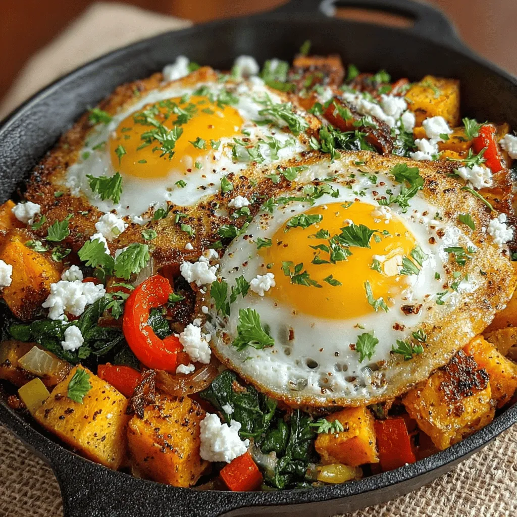 Sweet Potato Sunrise Hash is a delightful and nutritious dish that celebrates the vibrant flavors and health benefits of its key ingredients. This colorful hash combines sweet potatoes, fresh vegetables, and eggs to create a meal that is not only visually appealing but also packed with essential nutrients. Whether you're looking for a hearty breakfast to fuel your day, a satisfying brunch option, or a versatile dish to enjoy at any meal, Sweet Potato Sunrise Hash fits the bill perfectly. Its combination of flavors and textures makes it a favorite for many, allowing for easy customization to suit various dietary preferences.