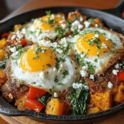 Sweet Potato Sunrise Hash is a delightful and nutritious dish that celebrates the vibrant flavors and health benefits of its key ingredients. This colorful hash combines sweet potatoes, fresh vegetables, and eggs to create a meal that is not only visually appealing but also packed with essential nutrients. Whether you're looking for a hearty breakfast to fuel your day, a satisfying brunch option, or a versatile dish to enjoy at any meal, Sweet Potato Sunrise Hash fits the bill perfectly. Its combination of flavors and textures makes it a favorite for many, allowing for easy customization to suit various dietary preferences.