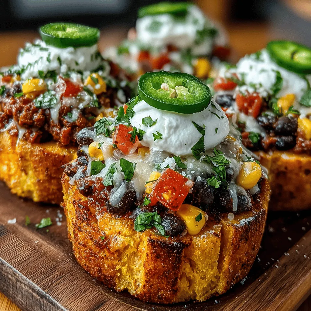 If you're searching for a snack or appetizer that is not only delicious but also packed with nutrients, look no further than Sweet Potato Chili Nacho Cups. This inventive recipe combines the wholesome goodness of sweet potatoes with a flavorful chili filling, making it an ideal option for gatherings, family meals, or even casual snacking. With their vibrant colors and enticing flavors, these nacho cups are sure to impress your guests while also catering to a variety of dietary preferences, including vegetarian and gluten-free diets.
