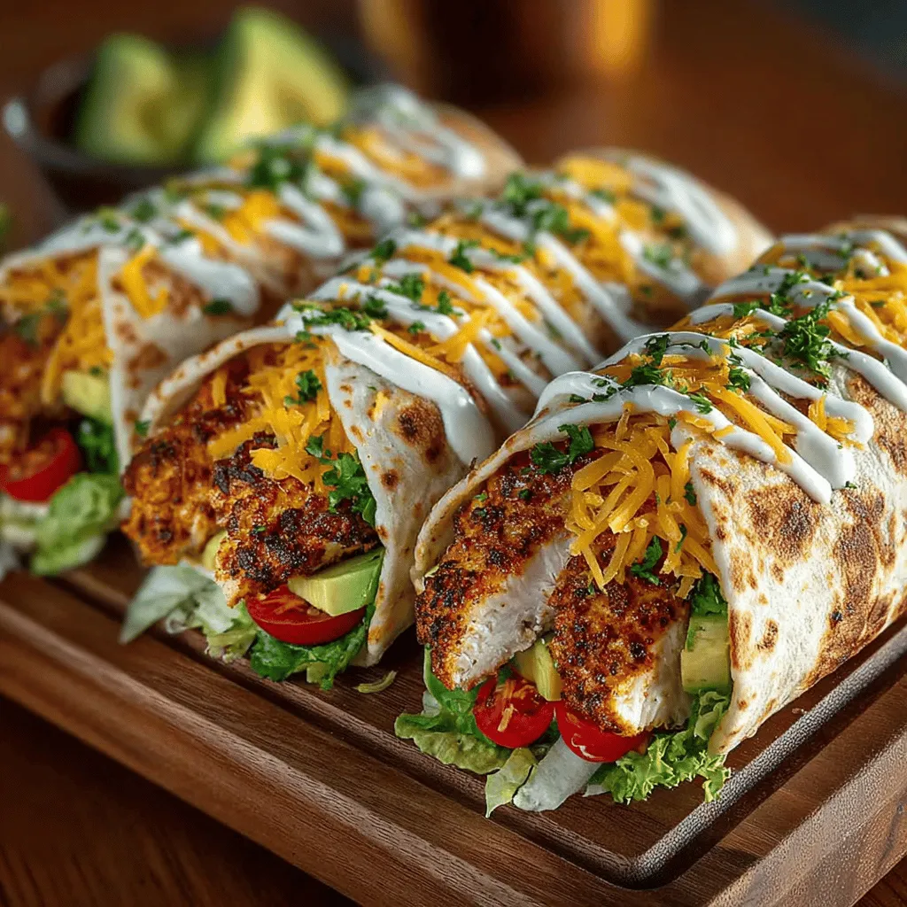 In recent years, wraps have surged in popularity as a convenient meal option that caters to busy lifestyles. Their portable nature and ease of preparation make them a go-to choice for those seeking quick yet satisfying meals. Among the various wrap options available, Mini Chicken Ranch Flatbread Wraps stand out as a delectable and nutritious choice. These wraps combine tender chicken with the creamy, zesty flavors of ranch dressing, all nestled in a soft flatbread. Not only are they delicious, but they also allow for a range of ingredient customization, making them suitable for various dietary preferences.