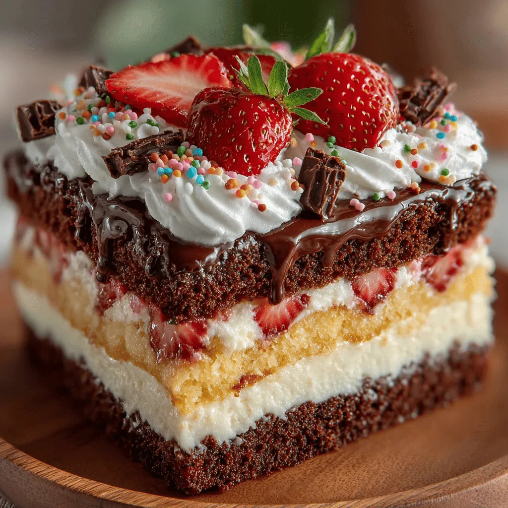 When it comes to desserts that capture the imagination and palettes of both children and adults, the Lazy Sunday Neapolitan Cake stands out as a vibrant and delightful option. This multi-flavored cake, with its charming layers of chocolate, vanilla, and strawberry, not only serves as a feast for the eyes but also delights the taste buds with its rich and varied flavors. Whether you’re hosting a casual family gathering or celebrating a special occasion, this cake is sure to impress your guests and leave them coming back for seconds.