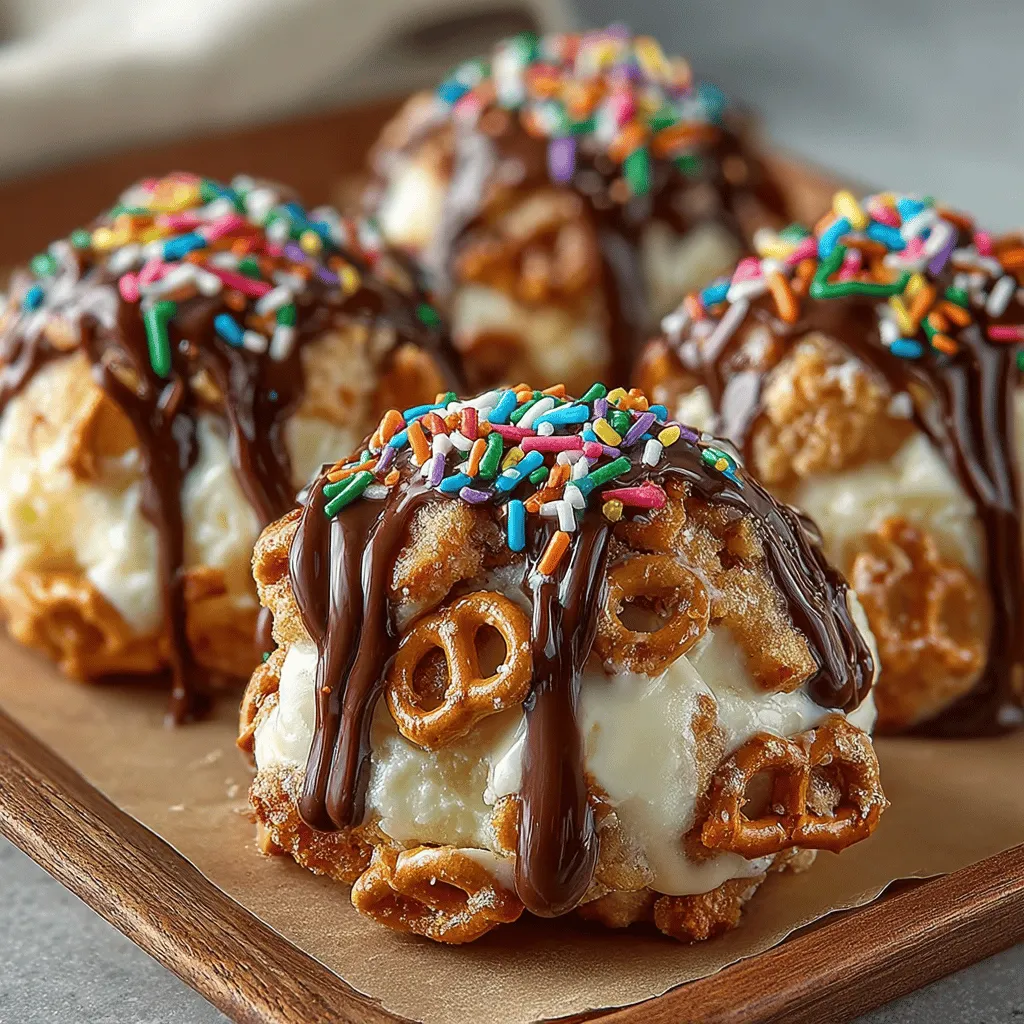 When it comes to shaping your Frozen Yogurt Chocolate Pretzel Clusters, a few key points will help you achieve perfectly uniform treats.