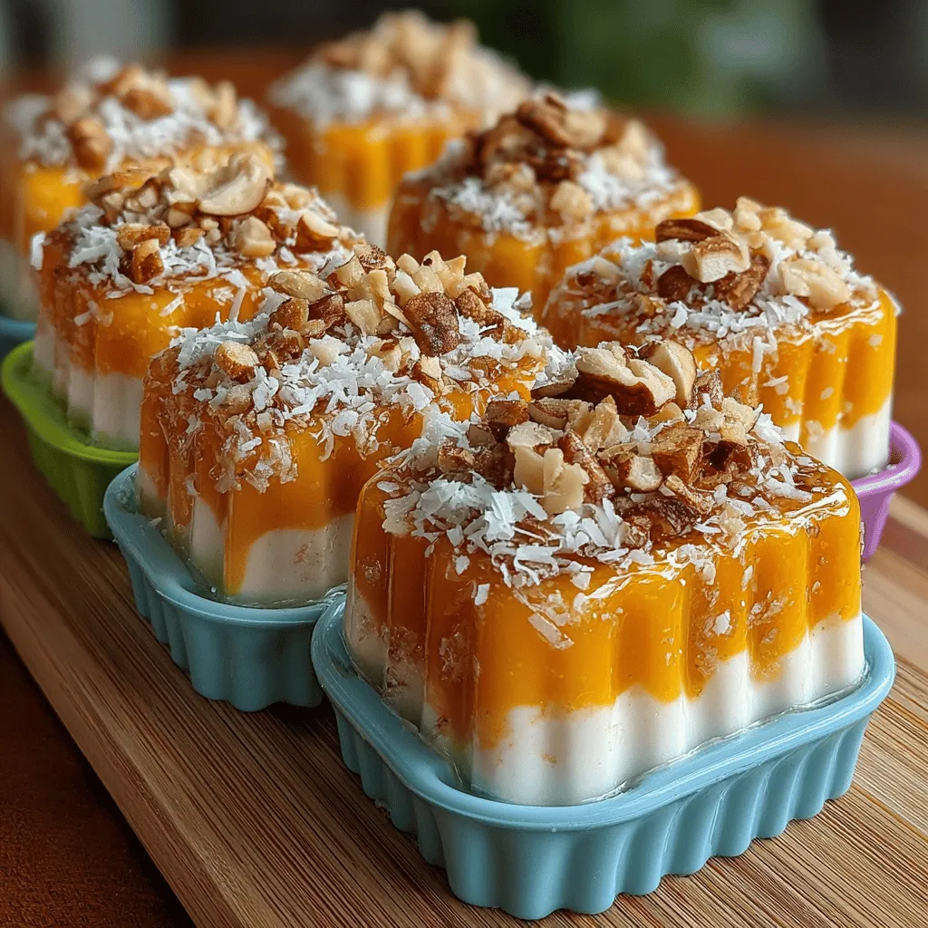 As the summer sun blazes overhead, the quest for a perfect frozen treat begins. There's nothing quite like the refreshing indulgence of a frozen dessert that not only satisfies your cravings but also offers a dose of nutrition. Introducing the Tropical Bliss Frozen Mango Coconut Yogurt Bars—an exquisite blend of ripe, juicy mangoes and rich coconut yogurt that transports your taste buds to a sun-soaked beach paradise with every bite. This article will guide you through the delightful ingredients, the easy preparation steps, and the health benefits of making these tantalizing yogurt bars at home, so you can enjoy a guilt-free treat that embodies the essence of summer.