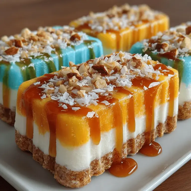 As the summer sun blazes overhead, the quest for a perfect frozen treat begins. There's nothing quite like the refreshing indulgence of a frozen dessert that not only satisfies your cravings but also offers a dose of nutrition. Introducing the Tropical Bliss Frozen Mango Coconut Yogurt Bars—an exquisite blend of ripe, juicy mangoes and rich coconut yogurt that transports your taste buds to a sun-soaked beach paradise with every bite. This article will guide you through the delightful ingredients, the easy preparation steps, and the health benefits of making these tantalizing yogurt bars at home, so you can enjoy a guilt-free treat that embodies the essence of summer.