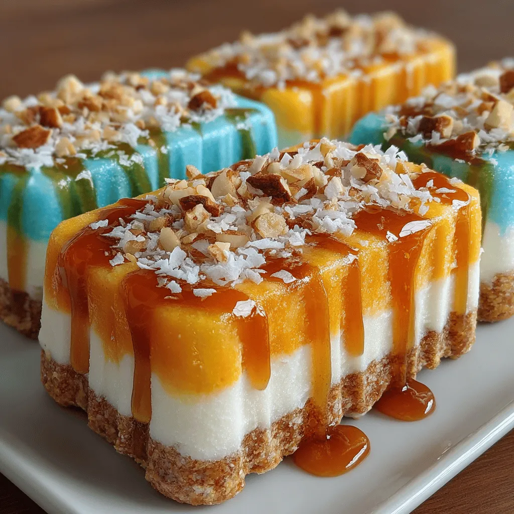 As the summer sun blazes overhead, the quest for a perfect frozen treat begins. There's nothing quite like the refreshing indulgence of a frozen dessert that not only satisfies your cravings but also offers a dose of nutrition. Introducing the Tropical Bliss Frozen Mango Coconut Yogurt Bars—an exquisite blend of ripe, juicy mangoes and rich coconut yogurt that transports your taste buds to a sun-soaked beach paradise with every bite. This article will guide you through the delightful ingredients, the easy preparation steps, and the health benefits of making these tantalizing yogurt bars at home, so you can enjoy a guilt-free treat that embodies the essence of summer.
