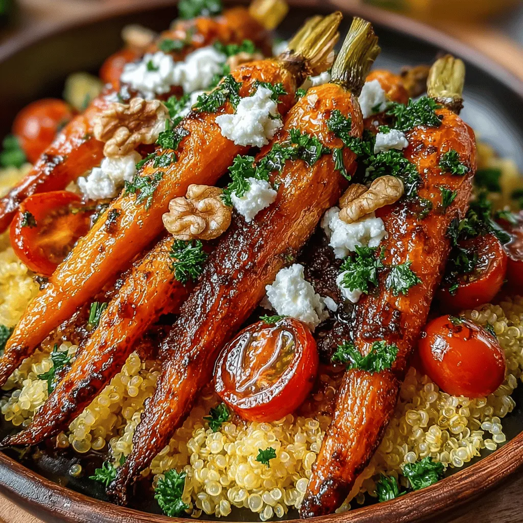 In today's health-conscious world, the emphasis on incorporating nutrient-dense foods into our diets has never been stronger. As people strive to make healthier choices, salads have emerged as a go-to option for those seeking a delicious and satisfying meal that doesn't compromise on nutrition. Among the numerous salad recipes available, the Roasted Carrot and Quinoa Salad stands out for its unique combination of flavors, textures, and nutritional benefits. This vibrant dish not only appeals to the eye but also tantalizes the taste buds, making it a favorite among health enthusiasts and food lovers alike.
