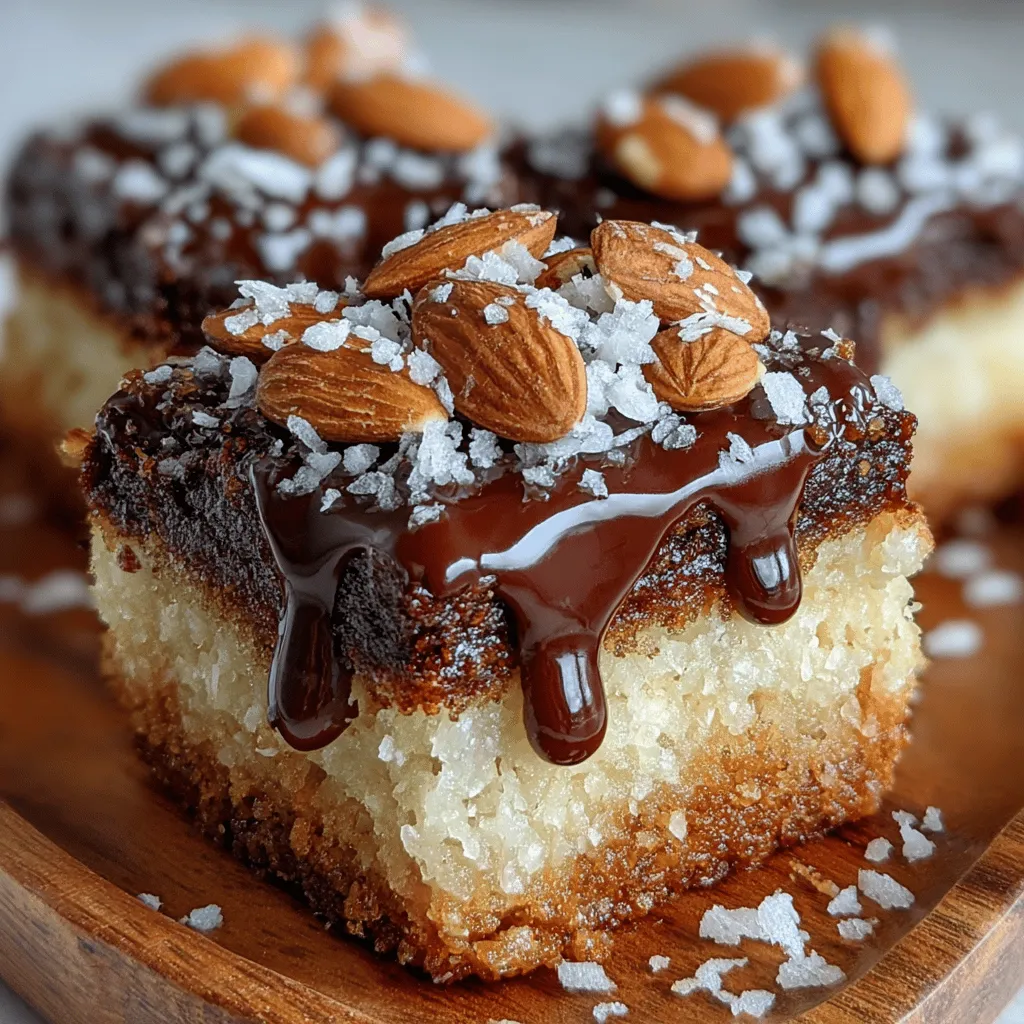 After combining the ingredients for your Frozen Chocolate Almond Coconut Squares, it's time to shape the mixture. To ensure that the base sets properly and maintains its structure, it’s crucial to press the mixture evenly and firmly into the baking dish.