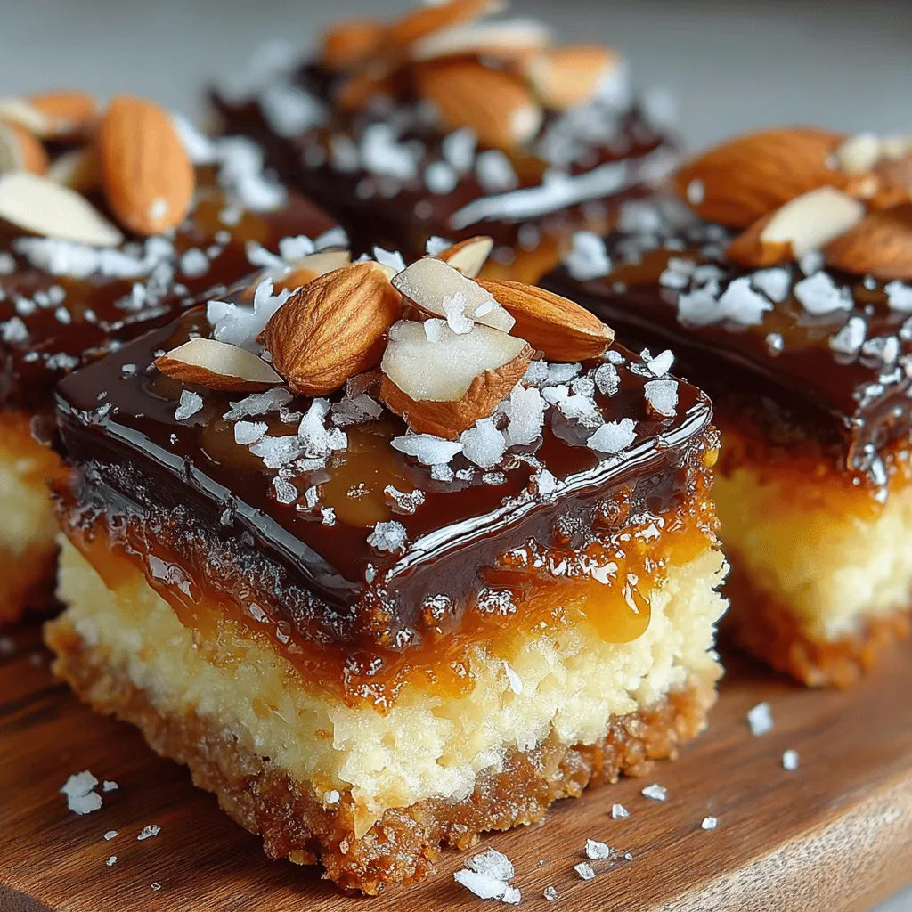 After combining the ingredients for your Frozen Chocolate Almond Coconut Squares, it's time to shape the mixture. To ensure that the base sets properly and maintains its structure, it’s crucial to press the mixture evenly and firmly into the baking dish.