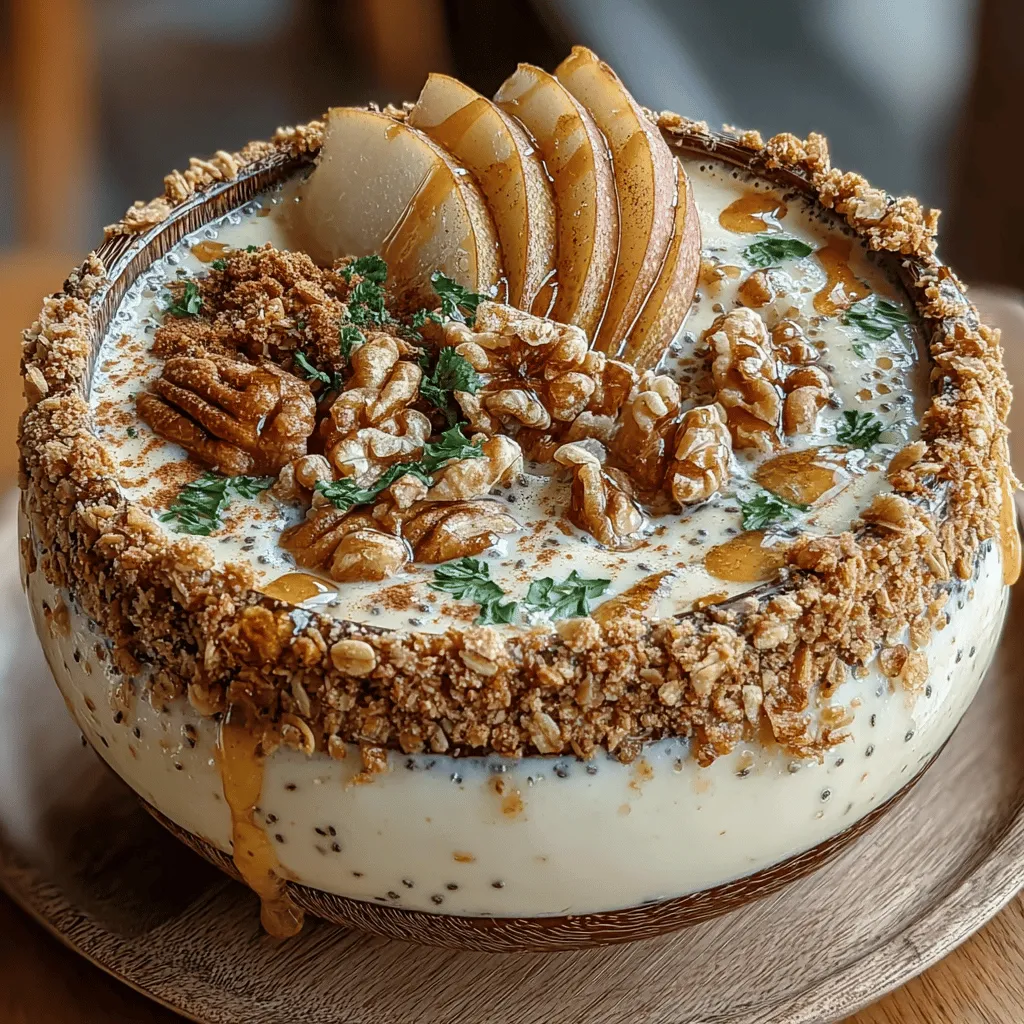 In recent years, smoothie bowls have gained immense popularity as a go-to breakfast or snack option that combines nutrition with visual appeal. These bowls, which are thicker than traditional smoothies and served in a dish, offer a versatile canvas for a variety of toppings, allowing for endless creativity. As health-conscious eating continues to trend, smoothie bowls are celebrated for their ability to deliver a nutrient-dense meal that is both satisfying and delicious. Among the myriad of smoothie bowl variations available, the Pearfection Delight Smoothie Bowl stands out as a refreshing and wholesome choice that not only tantalizes the taste buds but also nourishes the body.