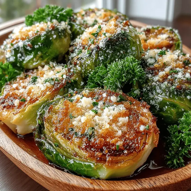 The culinary world is full of delightful surprises, and one such gem is the humble Brussels sprout. Often overlooked and misunderstood, these small green orbs pack a powerful punch of flavor and nutrition. Once relegated to the sidelines of holiday dinners and often met with groans of disapproval, Brussels sprouts have undergone a renaissance in recent years. Today, they are celebrated for their versatility and ability to absorb a variety of flavors. In this article, we will explore a mouthwatering recipe for Garlic Parmesan Bliss: Roasted Brussels Sprouts.
