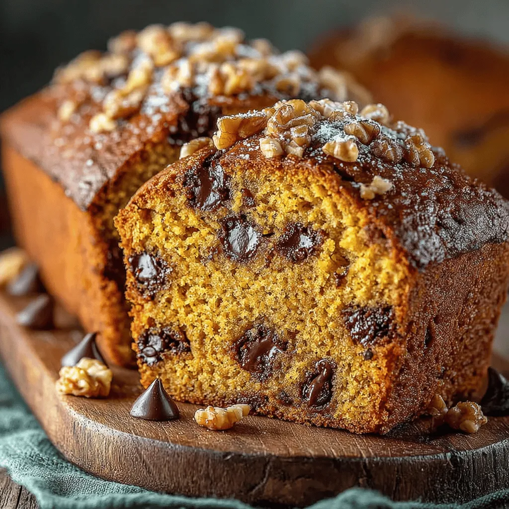 As the leaves begin to change and the air turns crisp, the flavors of fall come alive in kitchens across the world. One of the most beloved autumn treats is pumpkin bread, a delightful blend of warm spices and rich pumpkin that evokes the essence of the season. Our Spiced Fall Delight: Pumpkin Chocolate Chip Bread elevates this classic recipe by adding luscious chocolate chips, creating a moist, flavorful loaf that is perfect for breakfast, snacks, or even as a heartfelt gift for loved ones.