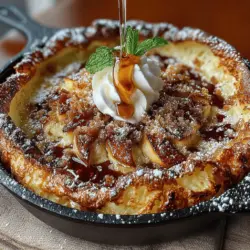 Heavenly Apple Cinnamon Dutch Baby Pancake: A Detailed Recipe Guide