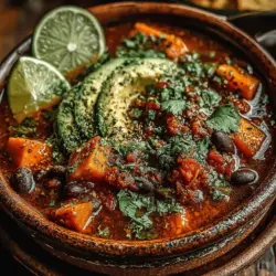 Sweet Potato Chili Bowl Recipe