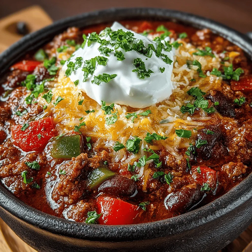 Once you have combined all your ingredients, it’s time to allow your chili to simmer. This step is crucial, as the magic happens when the flavors meld together. Slow cooking not only deepens the flavors but also enhances the overall richness of the dish. As the chili simmers, the ingredients release their natural juices, which blend harmoniously, creating a complex flavor profile.