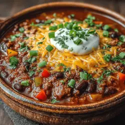 Hearty Slow Cooker Chili Bliss