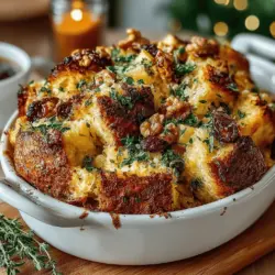 Savory Roasted Apple Sage Stuffing
