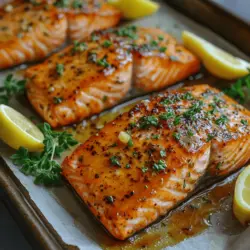 Maple Dijon Roasted Salmon Recipe
