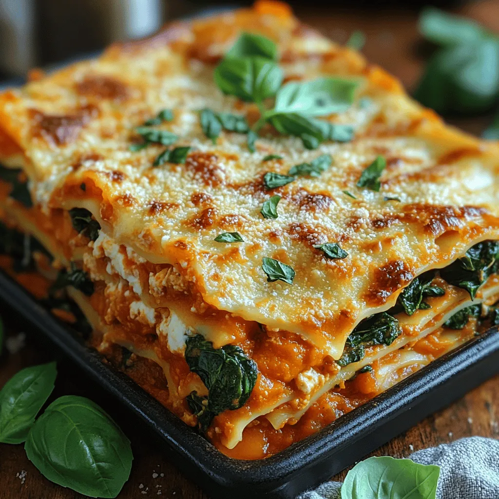 As the leaves turn vibrant shades of orange and gold, autumn ushers in a season of warmth, comfort, and hearty meals. One dish that perfectly encapsulates these qualities is the Savory Pumpkin & Spinach Lasagna. This delightful recipe not only celebrates the flavors of the season but also offers a nutritious option for family gatherings and cozy dinners. With its rich layers of creamy pumpkin, fresh spinach, and gooey cheese, this lasagna is both satisfying and wholesome, making it a standout centerpiece for any fall feast.
