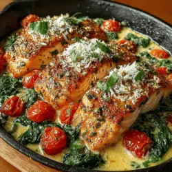 Creamy Tuscan Salmon with Spinach: Recipe Steps and Serving Suggestions