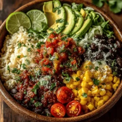 The Spicy Fiesta Taco Bowl is a vibrant, nutritious, and satisfying dish that brings together the flavors of Mexico in a healthy, easy-to-make format. Whether you're looking for a quick weeknight dinner or a delicious option for meal prep, this taco bowl checks all the boxes. Packed with protein from black beans, fiber from brown rice, and an array of colorful vegetables, it’s a wholesome choice that even the pickiest eaters will love.