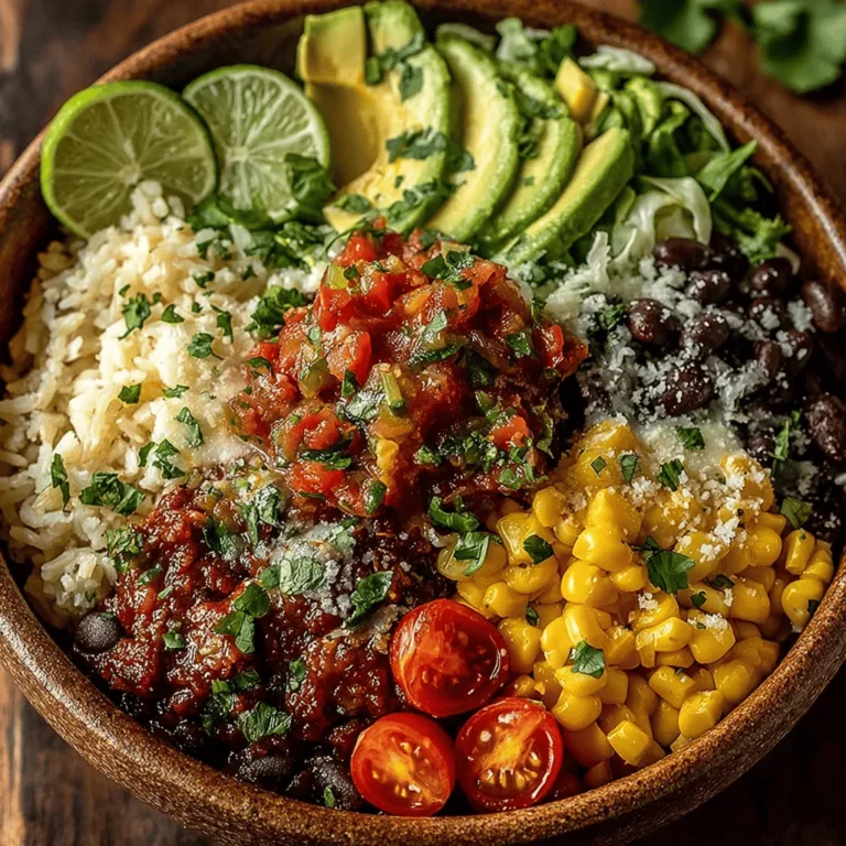 The Spicy Fiesta Taco Bowl is a vibrant, nutritious, and satisfying dish that brings together the flavors of Mexico in a healthy, easy-to-make format. Whether you're looking for a quick weeknight dinner or a delicious option for meal prep, this taco bowl checks all the boxes. Packed with protein from black beans, fiber from brown rice, and an array of colorful vegetables, it’s a wholesome choice that even the pickiest eaters will love.