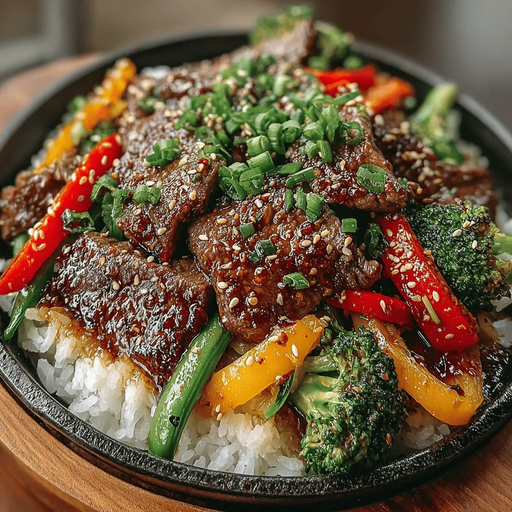 Sizzling Beef & Veggie Delight is a dish that tantalizes the taste buds and warms the soul. Known for its vibrant colors and mouth-watering aroma, this stir-fry captures the essence of fresh ingredients and bold flavors. The combination of tender beef and crisp vegetables creates a delightful contrast in both texture and taste, making it a favorite among home cooks and food enthusiasts alike. Whether you’re looking for a quick weeknight dinner or a show-stopping dish for entertaining, this recipe delivers on every front.