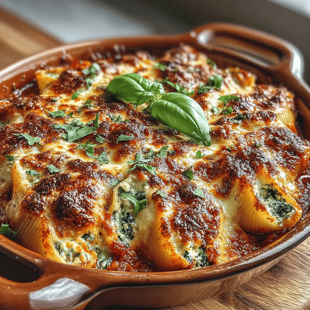 In the world of comfort food, few dishes can rival the heartwarming appeal of stuffed pasta. Spinach & Cheese Paradise Stuffed Shells bring together the richness of creamy cheeses and the vibrant flavor of fresh spinach, all enveloped in tender pasta shells. This dish is not just a culinary delight; it also serves as a nutritious option for families and gatherings. With its unique blend of flavors and textures, this recipe has become a favorite among many, offering both satisfaction and nourishment.