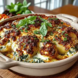 Spinach & Cheese Paradise Stuffed Shells