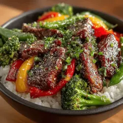 Sizzling Beef & Veggie Delight: Cooking Steps, Tips, and Serving Suggestions