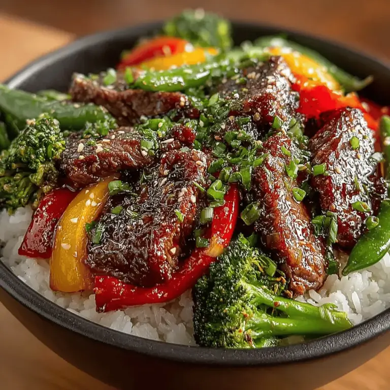 In the bustling world of culinary delights, few dishes capture the imagination quite like Sizzling Beef & Veggie Delight. This vibrant stir-fry not only tantalizes the taste buds but also brings a whirl of colors to your plate, making it an appealing choice for family dinners or quick weeknight meals. The combination of tender beef, crisp vegetables, and a savory sauce creates a harmony of flavors that is as satisfying as it is nutritious, making it a favorite among home cooks and food enthusiasts alike.