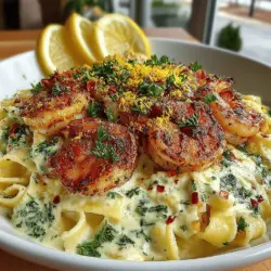 Creamy Garlic Shrimp Pasta Delight