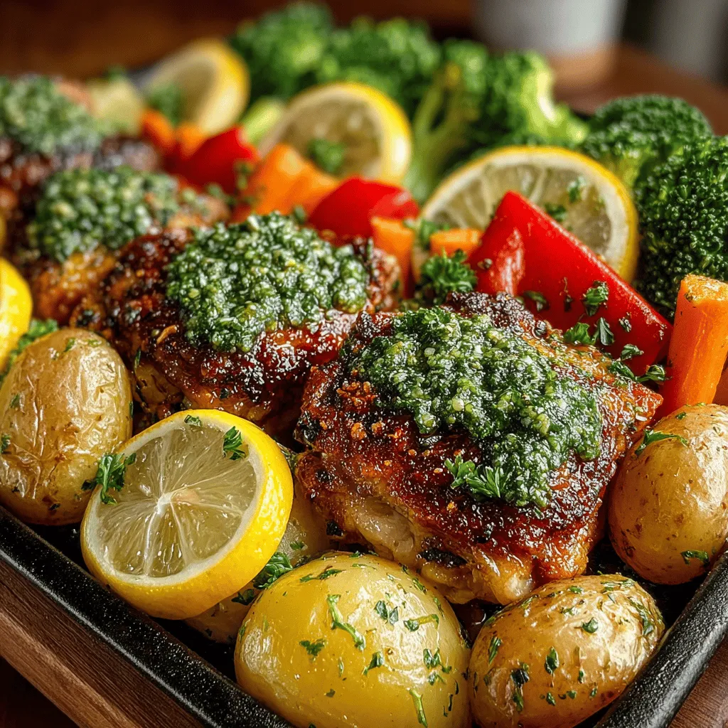 In the fast-paced world we live in, finding time to prepare nutritious meals can often feel like a daunting task. Enter the sheet pan meal—a culinary innovation that combines convenience with flavor, allowing you to whip up a delicious dinner without sacrificing time or taste. The Crunchy Herb-Infused Sheet Pan Chicken & Veggies is a standout example, seamlessly blending tender chicken with vibrant vegetables, all infused with aromatic herbs and spices. This recipe is not just easy to prepare; it’s also a pleasure to eat, making it an ideal choice for busy weeknights or leisurely weekend gatherings.