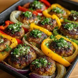 Sizzling Sausage and Bell Pepper Sheet Pan Dinner