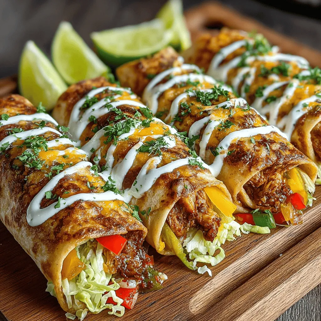 Sizzling Crispy Chicken Fajita Wraps are a delicious and satisfying meal option that brings the vibrant flavors of Mexican cuisine right to your kitchen. This recipe combines tender, marinated chicken with colorful vegetables and a creamy avocado sauce, all wrapped in a soft tortilla. Perfect for a quick weeknight dinner or a weekend gathering, these wraps are easy to prepare and customizable to suit your taste preferences. In this article, we will walk through the recipe step-by-step, highlighting the ingredients, cooking techniques, and tips for achieving the perfect fajita wraps.