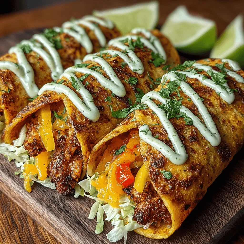 Sizzling Crispy Chicken Fajita Wraps are a delicious and satisfying meal option that brings the vibrant flavors of Mexican cuisine right to your kitchen. This recipe combines tender, marinated chicken with colorful vegetables and a creamy avocado sauce, all wrapped in a soft tortilla. Perfect for a quick weeknight dinner or a weekend gathering, these wraps are easy to prepare and customizable to suit your taste preferences. In this article, we will walk through the recipe step-by-step, highlighting the ingredients, cooking techniques, and tips for achieving the perfect fajita wraps.