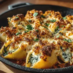When it comes to comfort food, few dishes evoke the same warmth and satisfaction as stuffed pasta shells. These delightful morsels, filled to the brim with creamy fillings and baked in luscious sauces, have earned their place in kitchens around the world. The combination of ricotta cheese, earthy mushrooms, and nutritious spinach in our creamy spinach and mushroom stuffed shells makes for a wholesome meal that is both indulgent and nourishing. This dish is not only a feast for the taste buds but also a tribute to the joys of homemade cooking, where the process is just as rewarding as the final product.
