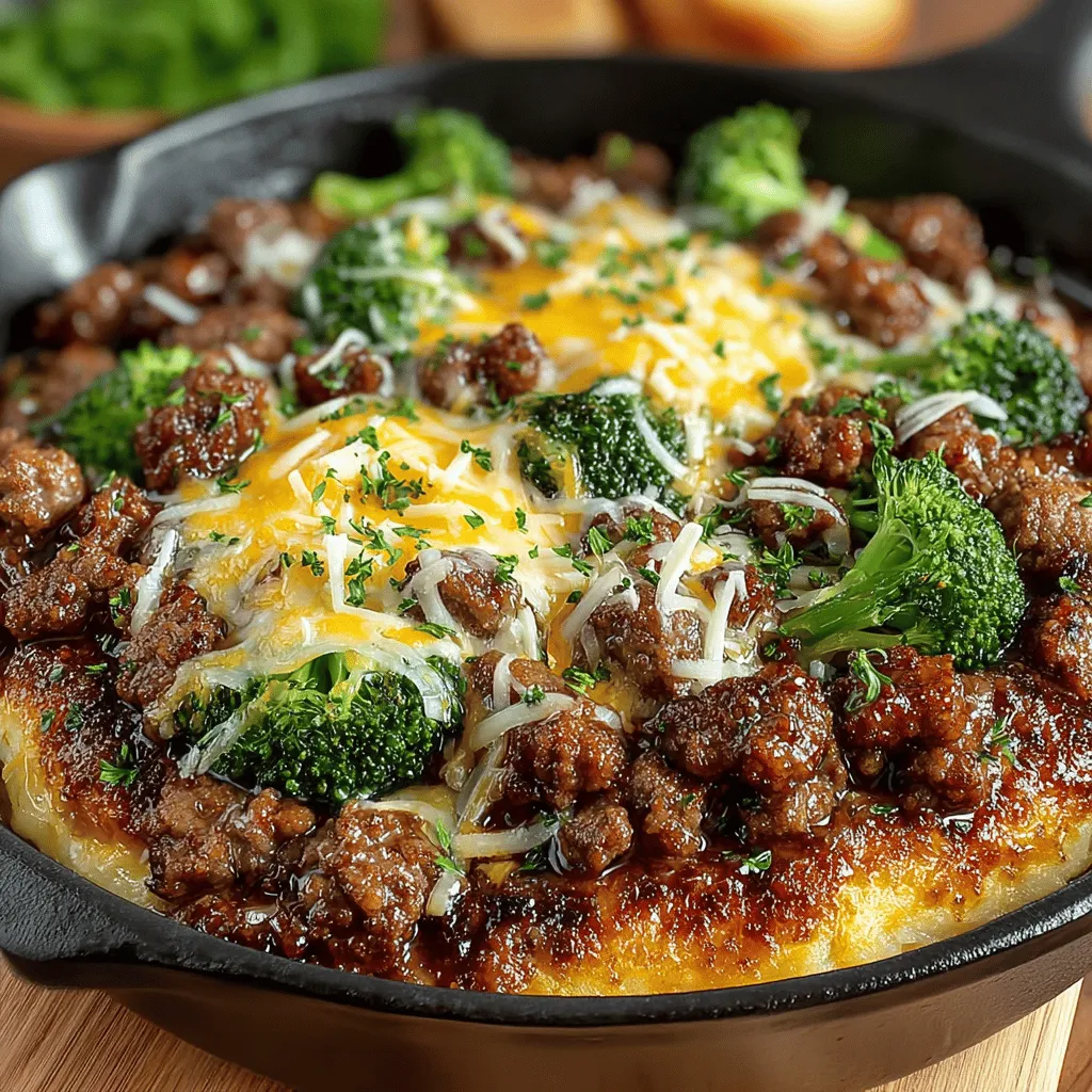 In today's fast-paced world, finding time to prepare a wholesome meal can often feel like an impossible task. This is where the magic of one-pan meals comes into play. One-pan recipes are designed for busy individuals and families, offering a convenient cooking solution that minimizes both preparation and cleanup time. Among the myriad of options available, the One-Pan Cheesy Beef and Broccoli Skillet stands out as a quick, nutritious, and comforting dish that delivers on flavor and satisfaction.