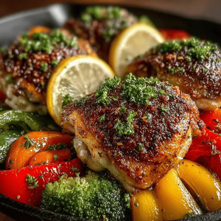 In the fast-paced world we live in today, finding time to prepare healthy and delicious meals can feel like a daunting task. This is where sheet pan meals come to the rescue. Offering a perfect blend of convenience and flavor, sheet pan recipes are designed for busy lifestyles while ensuring that you don’t have to compromise on nutrition or taste. One such delightful dish is the Crispy Chicken & Veggie Fiesta. This vibrant meal not only tantalizes your taste buds but also packs a nutritional punch, making it an ideal choice for families and individuals alike.