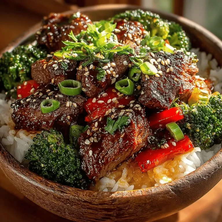 - 1 pound beef sirloin, thinly sliced - 2 cups broccoli florets - 1 red bell pepper, sliced - 3 tablespoons soy sauce - 2 tablespoons oyster sauce - 1 tablespoon cornstarch - 2 tablespoons vegetable oil - 2 cloves garlic, minced - 1 teaspoon ginger, minced - Salt and pepper to taste - Cooked rice or noodles, for serving