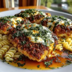 Crispy Baked Chicken Parmesan with a Twist