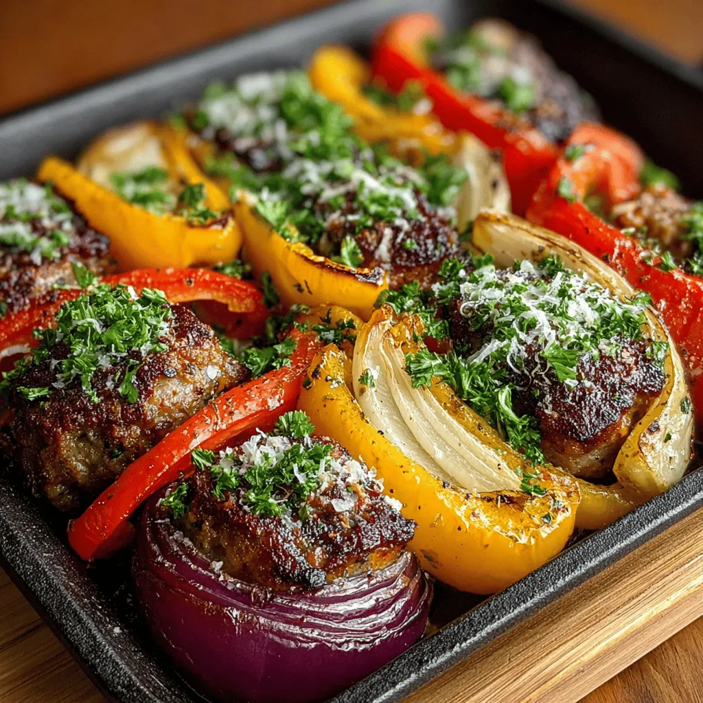 In the world of weeknight meals, simplicity and flavor often reign supreme. One dish that beautifully combines these elements is the Easy Sheet Pan Sausage and Peppers Dinner. This vibrant and hearty meal not only tantalizes the taste buds but also simplifies the cooking process, making it a perfect choice for busy individuals and families alike.