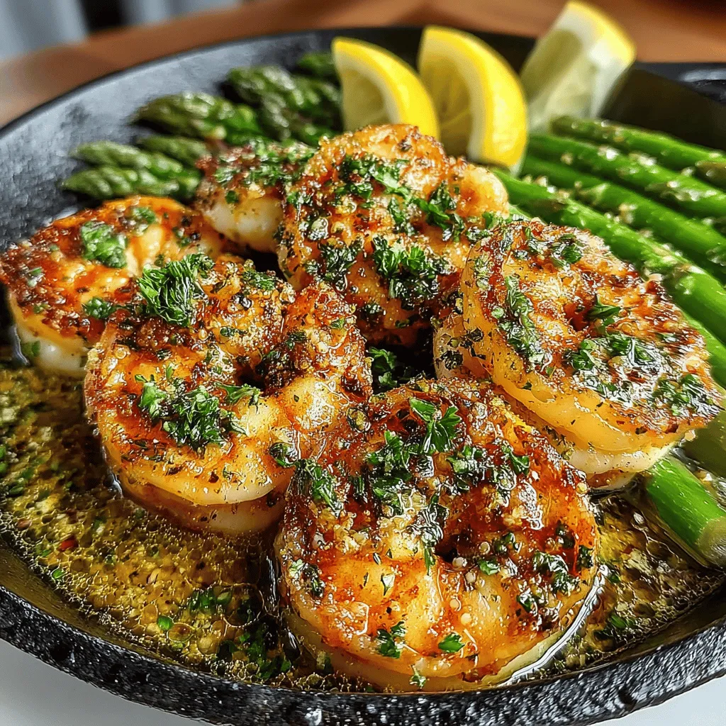 In today’s fast-paced world, finding time to prepare a wholesome meal can often feel like a daunting task. Enter the Zesty One-Pan Lemon Garlic Shrimp and Asparagus, a dish that not only brings vibrant flavors to your dinner table but also caters to your busy lifestyle. This recipe combines succulent shrimp and tender asparagus in a single pan, making clean-up a breeze while delivering a delightful culinary experience. The freshness of the shrimp paired with the crispness of asparagus creates a dish that is not only visually appealing but also packed with nutrients.