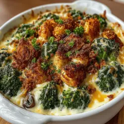 Comfort food holds a special place in our hearts and kitchens, evoking feelings of warmth, satisfaction, and nostalgia. It has an unparalleled ability to bring families together around the dining table, transforming ordinary meals into cherished experiences. One such dish that embodies the essence of comfort food is the Cheesy Broccoli Delight Casserole. This delightful recipe combines nutritious ingredients with indulgent flavors, making it a family-friendly option that appeals to both children and adults alike.