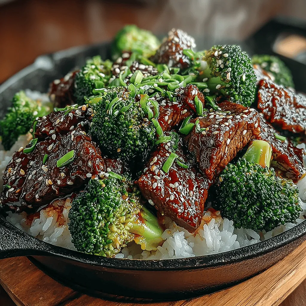 The allure of a quick and tasty meal can transform a busy weeknight into a delightful dining experience. Among the many options available, Beef & Broccoli Stir-Fry stands out for its vibrant flavors, nutritious ingredients, and ease of preparation. This dish features tender slices of beef paired with crisp broccoli, all enveloped in a savory sauce that will leave your taste buds dancing. Whether you’re an experienced chef or a beginner in the kitchen, this recipe is designed to help you create a satisfying meal in just 25 minutes.