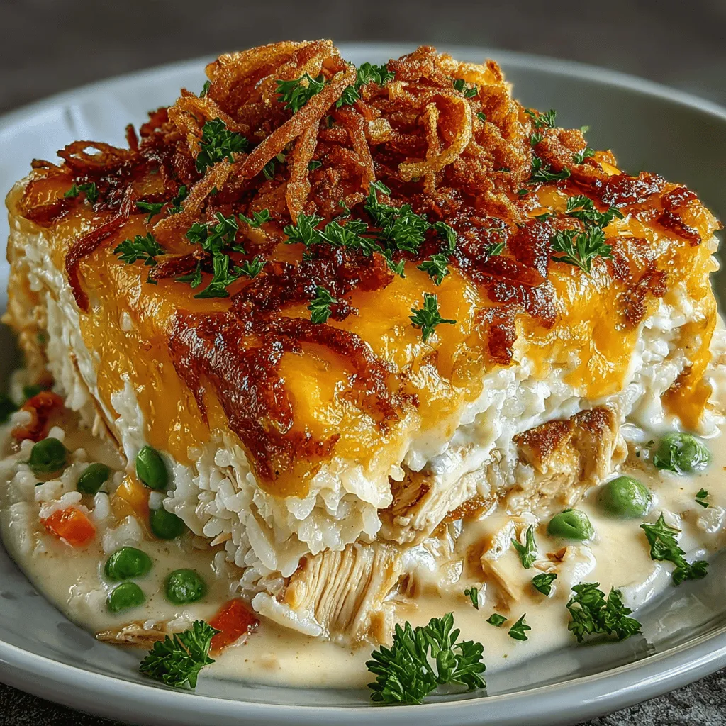Comfort food holds a special place in the hearts of many, often evoking memories of home-cooked meals shared around a warm table. These dishes have a remarkable ability to bring families together, nourishing not just the body but also the soul. Among the myriad of comfort food options, few can rival the satisfaction and warmth offered by a well-prepared casserole. One standout recipe that has become a staple in many households is the Creamy Comfort Chicken and Rice Casserole. This dish encapsulates the essence of family meals, providing a harmonious blend of flavors and textures that is sure to please even the pickiest of eaters.