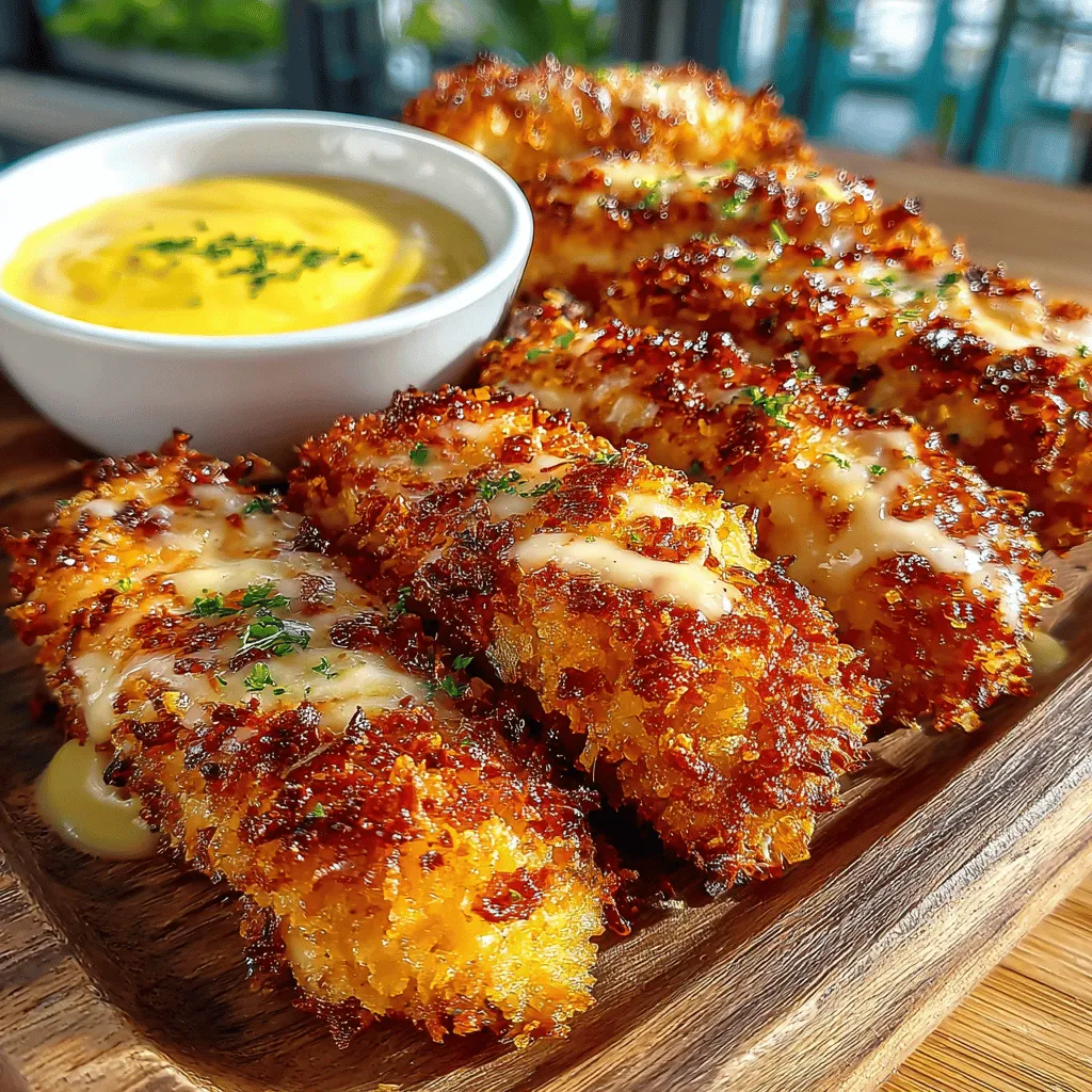 Crispy chicken tenders have long been a favorite among both children and adults alike. Their golden-brown exterior and juicy interior make them the perfect comfort food, whether served as a quick weeknight dinner or as an appetizer at a gathering. The appeal of these tender morsels lies not only in their satisfying crunch but also in their versatility; they can be enjoyed in various ways, from dipping and dunking to being nestled inside a sandwich. When it comes to flavor, homemade chicken tenders reign supreme, ensuring you get the best of both worlds—rich taste and health-conscious ingredients.