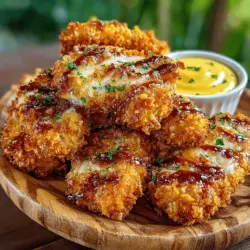 Crispy chicken tenders have long been a favorite among both children and adults alike. Their golden-brown exterior and juicy interior make them the perfect comfort food, whether served as a quick weeknight dinner or as an appetizer at a gathering. The appeal of these tender morsels lies not only in their satisfying crunch but also in their versatility; they can be enjoyed in various ways, from dipping and dunking to being nestled inside a sandwich. When it comes to flavor, homemade chicken tenders reign supreme, ensuring you get the best of both worlds—rich taste and health-conscious ingredients.