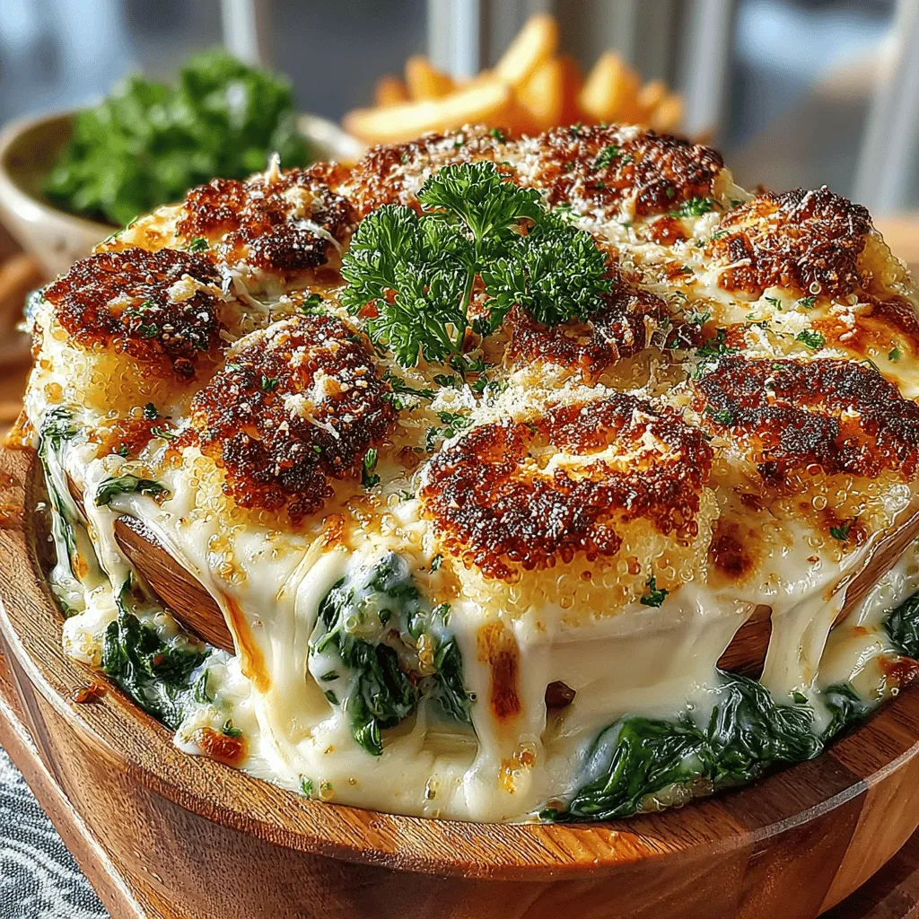 Cheesy Spinach & Quinoa Delight is a mouthwatering dish that perfectly marries indulgent flavors with wholesome nutrition. This recipe is not only delicious but also versatile, making it an excellent choice for a hearty meal or a satisfying side dish. As more people embrace plant-based eating, this dish stands out by featuring nutrient-rich ingredients that are both comforting and health-conscious.