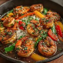 If you're on the lookout for a quick yet delicious meal that can transform your weeknight dinners into something special, look no further than Zesty Citrus Shrimp Stir-Fry. This vibrant dish combines succulent shrimp with a medley of colorful vegetables, all tossed together in a zesty sauce that packs a punch. The allure of this recipe lies not only in its bright flavors but also in its ability to be prepared in mere minutes, making it an ideal choice for busy individuals and families alike.